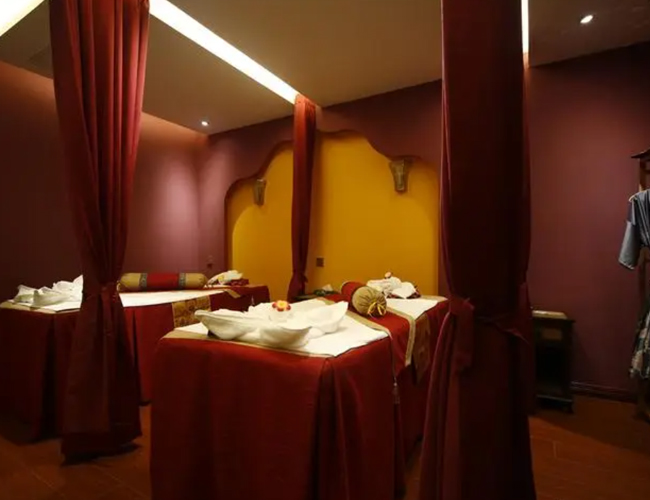 韵花阁的泡浴区